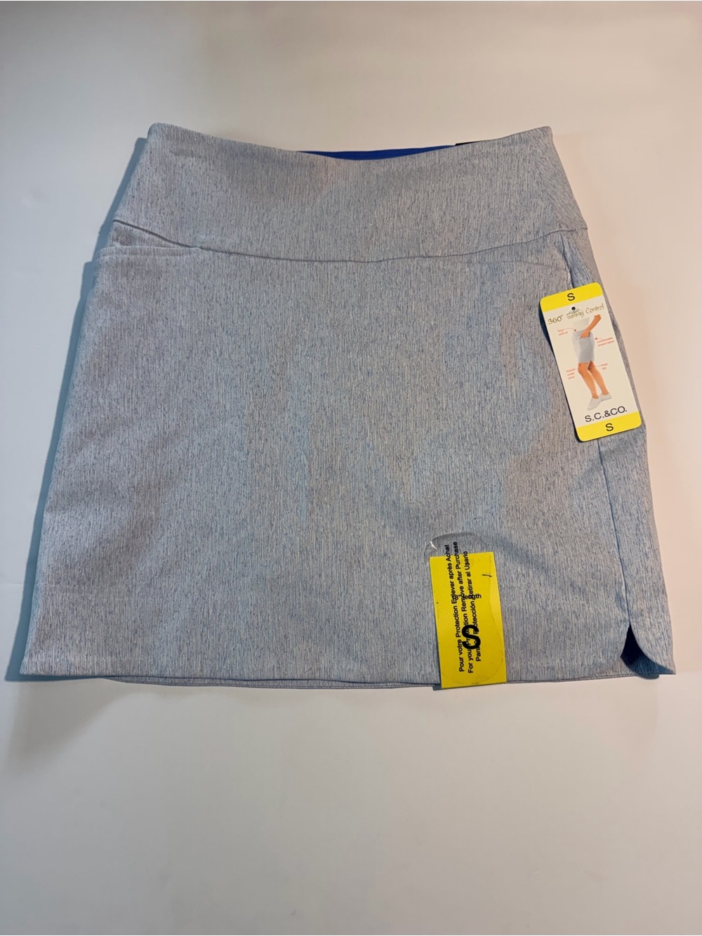 Light Bluish Gray Women's Active Skort - Small
